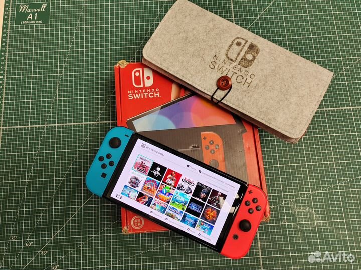 Nintendo switch oled прошитый 256