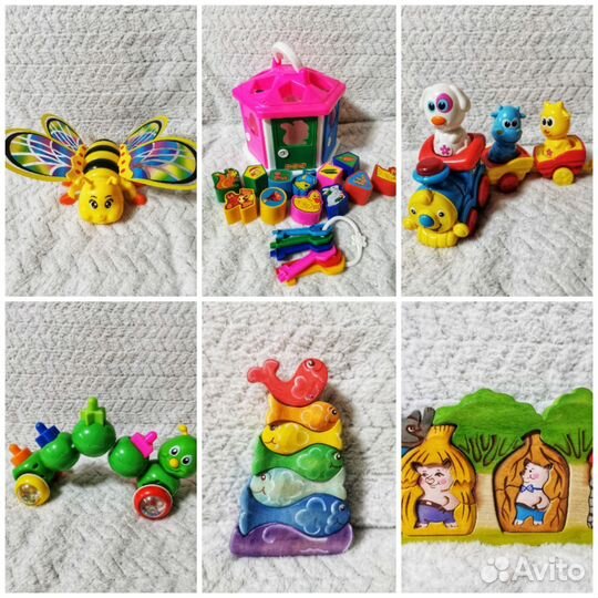 Развивающие и деревянные игрушки