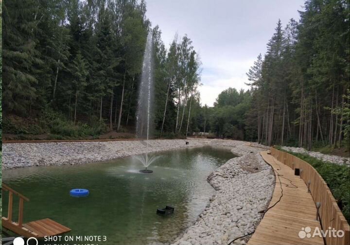 Построить пруд и водоём декоративный