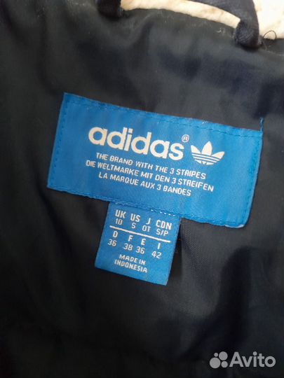 Куртка пуховик adidas