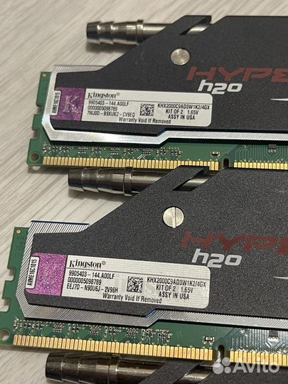 Редкая ddr3 2000 Mhz 8gb под сво