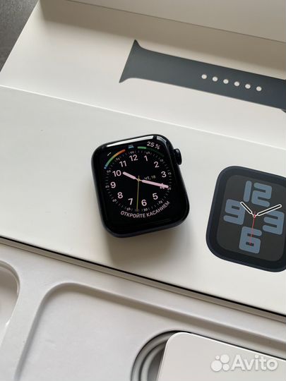 Apple Watch SE 2 44mm Midnight (9 месяцев)