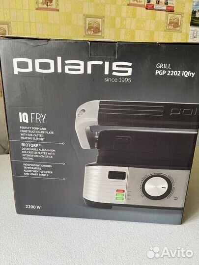 Электрогриль бу polaris