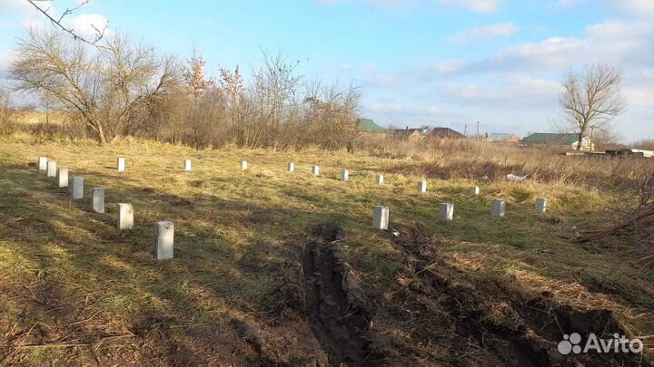 Забивной жб фундамент под каркасный дом