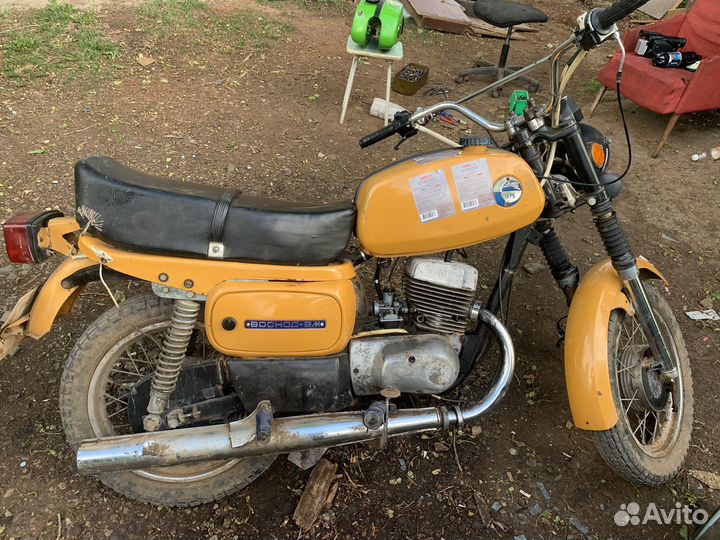 Мотоцикл восход 3м