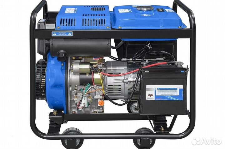 Дизельный генератор 6 кВт 3х фазный