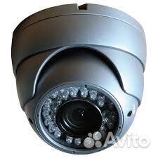 Камера наблюдения купольная антивандальная