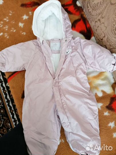 Зимний комбинезон для девочки