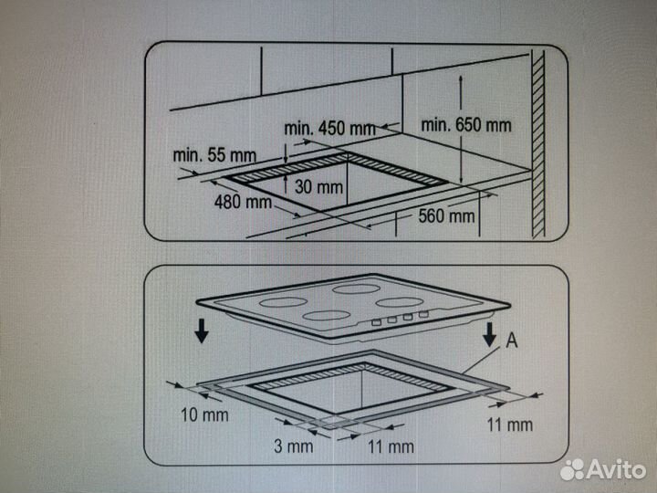 Варочная панель газовая Zanussi медь