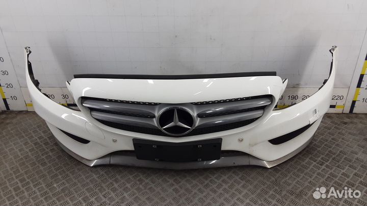 Бампер передний mercedes benz C-class W205 2015