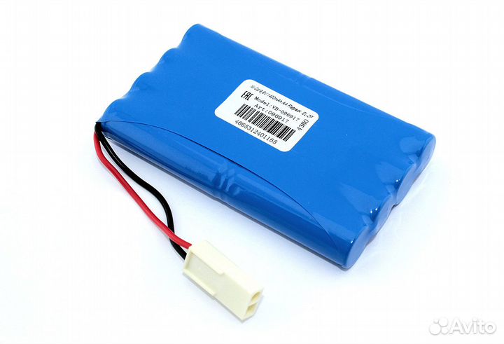Аккумулятор Ni-Cd 9,6V 1400mAh AA Flatpack EL-2P