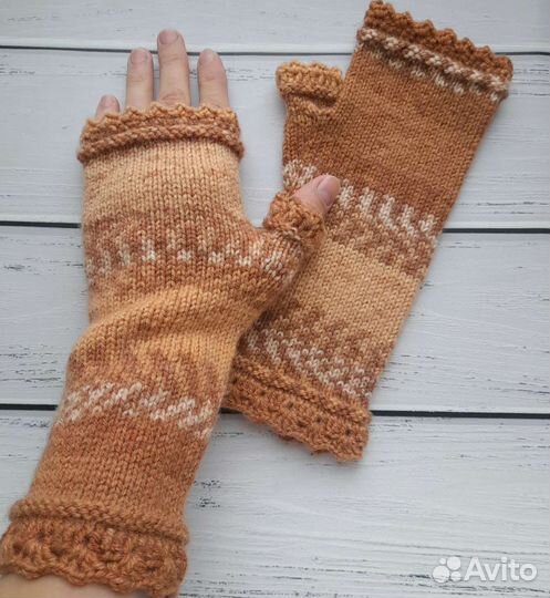 Митенки женские ручная работа