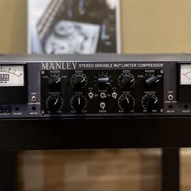 Manley stereo variable mu limiter compressor
