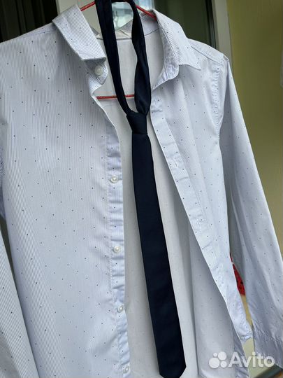 Рубашка и брюки next/h&m на мальчика 146
