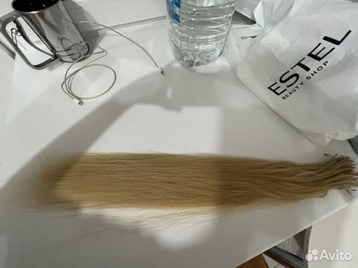 Волосы для наращивания 60 см бу