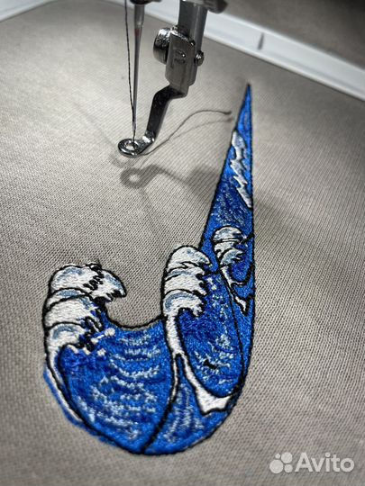 Вышивка на одежде / Машинная вышивка