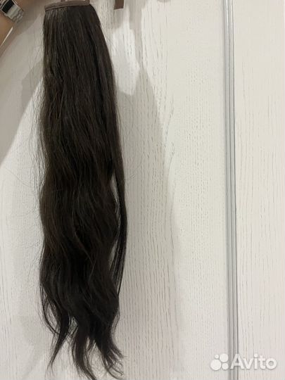 Натуральный накладной хвост 53 см