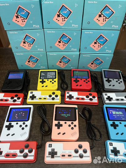 Карманная Dendy +800 игр портативная ретро консоль