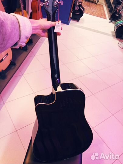 Гитара электроакустика Caraya F631CEQ-BS новая