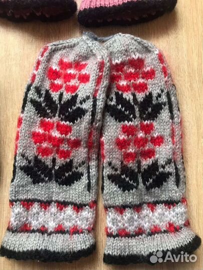 Варежки женские ручная работа