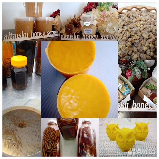 Забрус, мед, соты, огневка, перга с доставкой