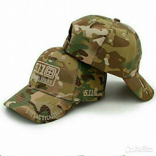 Кепка-бейсболка 5.11 Tactical камуфляжная Rip-stop