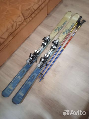 Горные лыжи fischer 160см