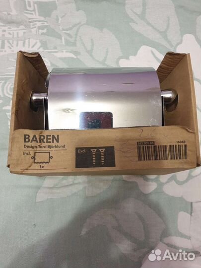 Держатель для туалетной бумаги Икеа