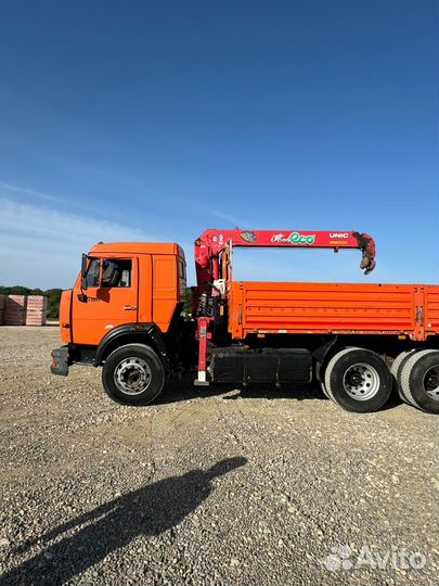 КАМАЗ 65115 с КМУ, 2009