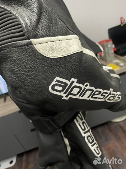 Мото комбинезон раздельный alpinestars