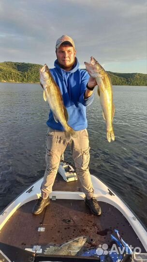 Прогулка на катере, аренда катера, рыбалка с гидом