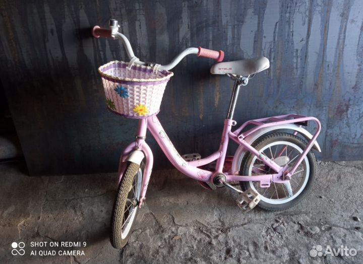 Детский велосипед для девочек бу