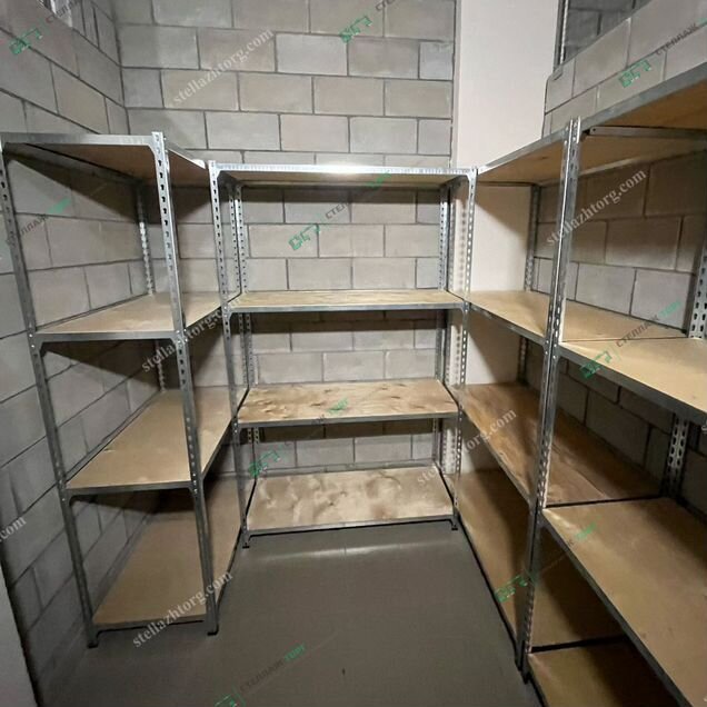Стеллажи бу металлические складские