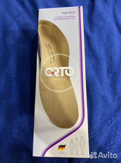 Стельки orto fun tech 33/34