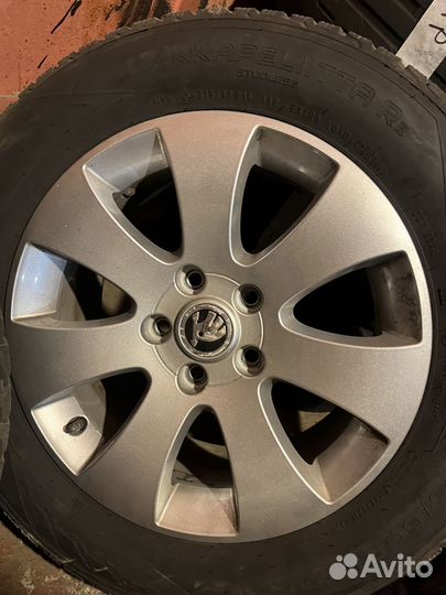 Зимние колеса в сборе шкода Skoda