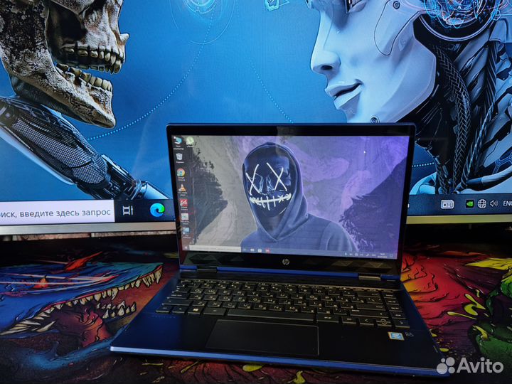 Сенсорный нр 4 Ядра/8 GB/HD/SSD128GB