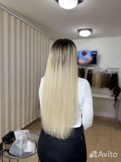 Наращивание натуральных волос