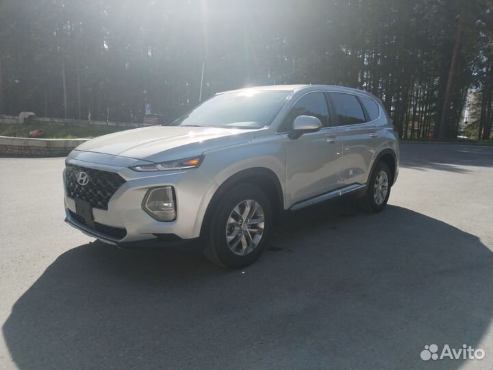 Hyundai Santa Fe 2.4 AT, 2019, 65 840 км