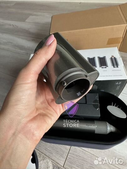 Dyson airwrap long hs05 яркий никель медь новый