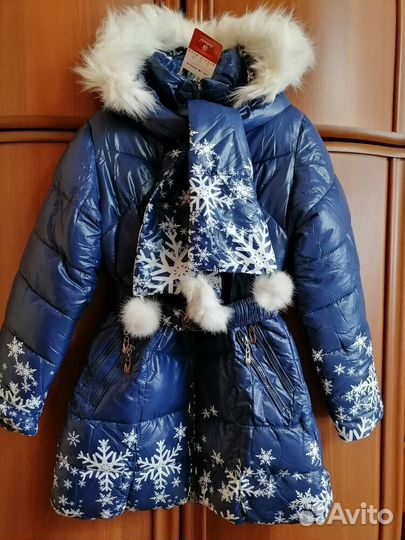 Пальто для девочек зимние