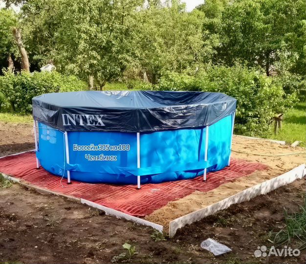 Каркасный бассейн 305 х 100 bestway