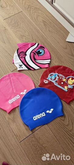 Шапочка для плавания arena