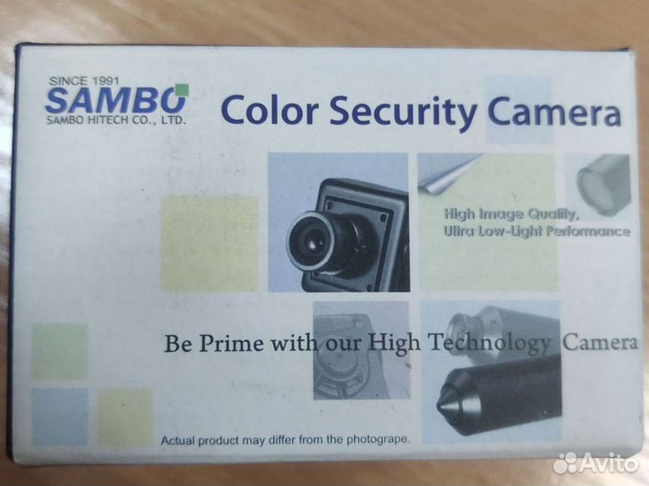 Цветная миниатюрная камера