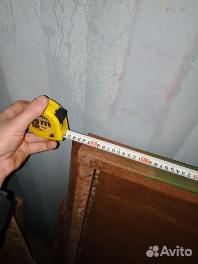 Ворота гаражные бу с калиткой