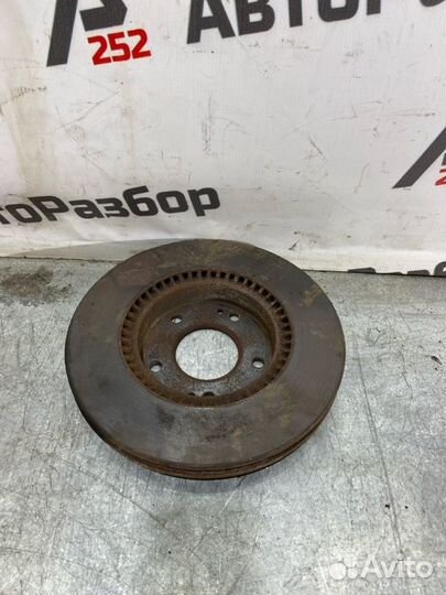 Тормозной диск передний Hyundai Ix35 2.0 D4HA 2012