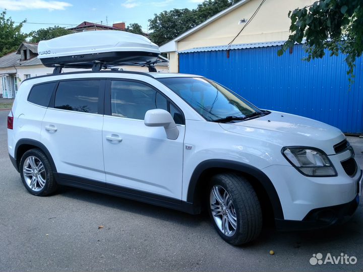 Автобокс (багажник) на Chevrolet Orlando