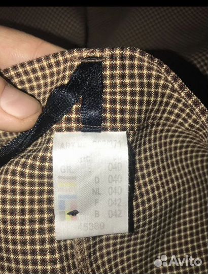 Брюки женские в клетку 44р