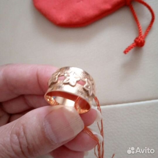 Кольцо золото коллекционное 583* СССР