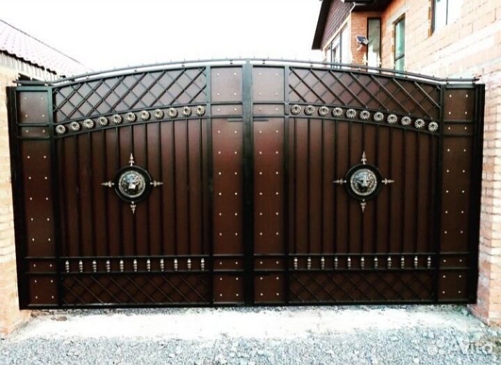 Кованые ворота