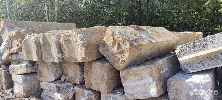 Фундаментные блоки фбс б/у